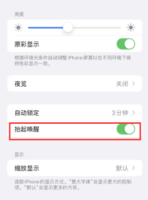 白城苹果授权维修站分享iPhone轻点无法唤醒怎么办