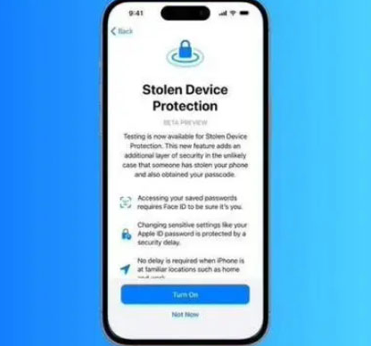 白城苹果授权维修店分享被盗设备保护功能开启方法 