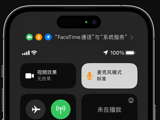 白城苹果授权维修网点分享iPhone在通话时让你的声音更清晰 