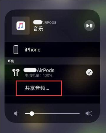 白城苹果14音频维修点分享iPhone14音频共享设置方法 