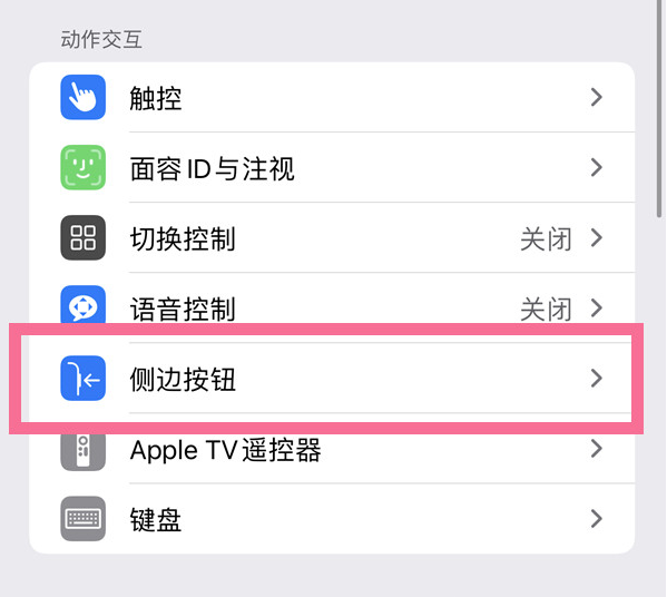 白城苹果14维修店分享iPhone14 Plus侧键双击下载功能关闭方法 