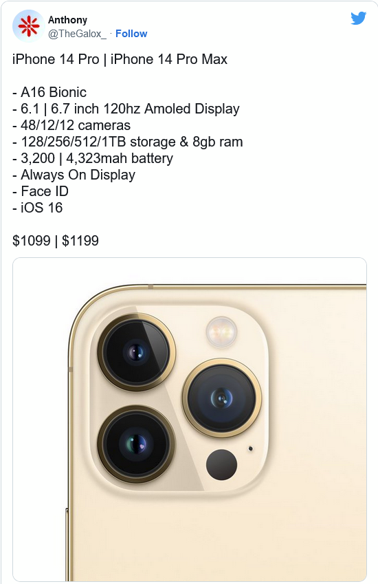 白城苹果14维修分享iPhone 14全系涨价 