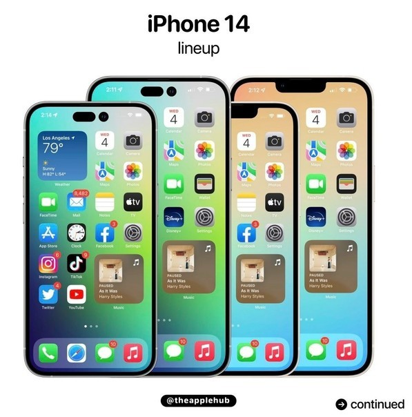 白城苹果14维修分享iPhone 14全家福 